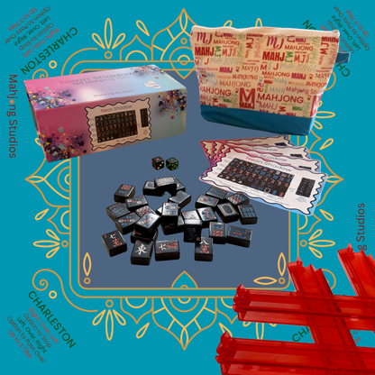 Neon Shadow American Mahjong Tile Set Bundle