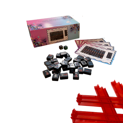Neon Shadow American Mahjong Tile Set Bundle