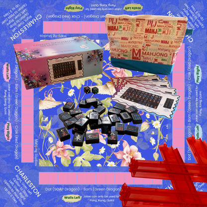 Neon Shadow American Mahjong Tile Set Bundle
