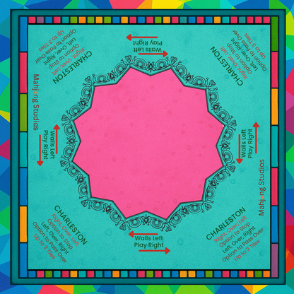 Mahjong Studios – Blue Element American Mahjong Tile Set (166 Tiles)