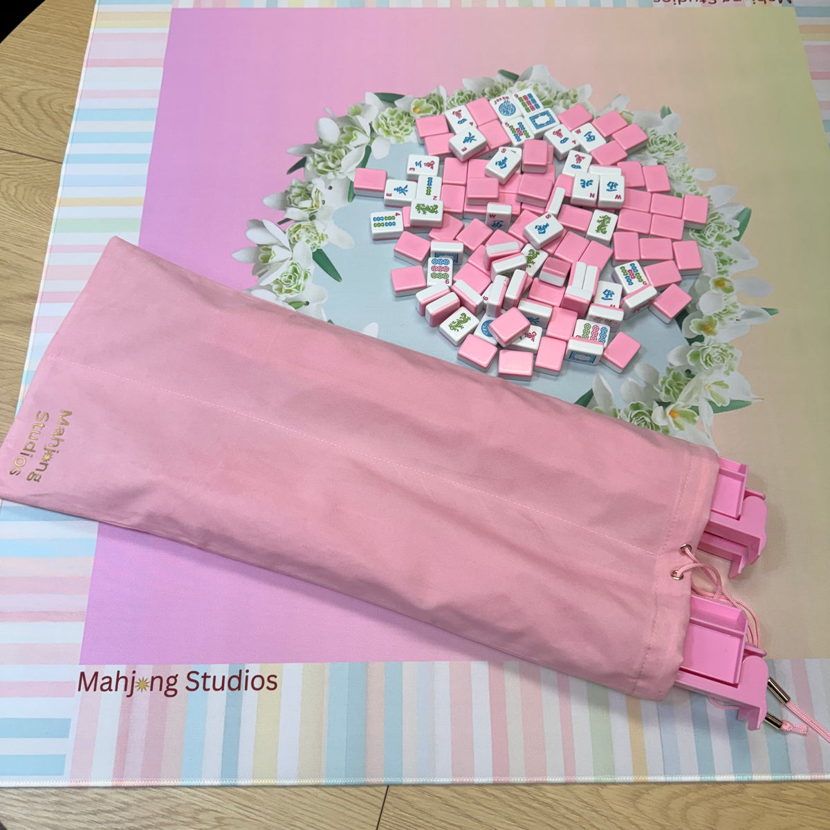 The Looking Glass - Mahjong Mat -  33" x 33" - Ships Rolled