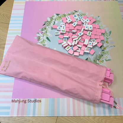 The Looking Glass - Mahjong Mat -  33" x 33" - Ships Rolled