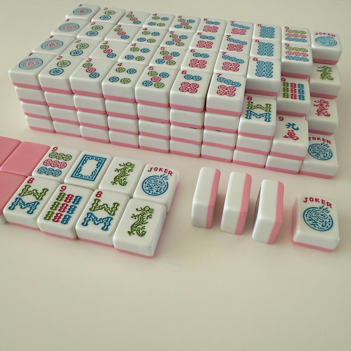 Mahjong Studios – Rose Dragon American Mahjong Tile Set (166 Tiles) Preorder