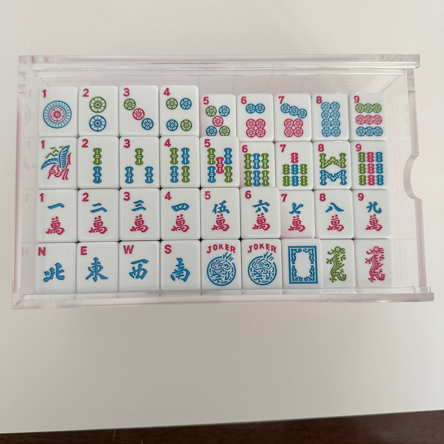 Mahjong Studios – Rose Dragon American Mahjong Tile Set (166 Tiles) Preorder