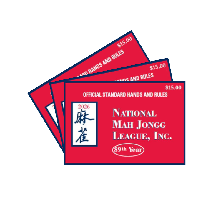 Mahjong Cards 2026, 1-4 Pack National Mah Jongg Card Large Print