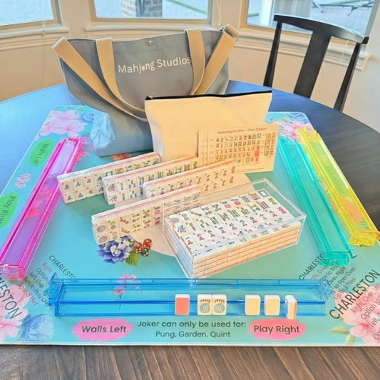 Mahjong Studios – Rose Dragon American Mahjong Bundle Tile Set (166 Tiles)