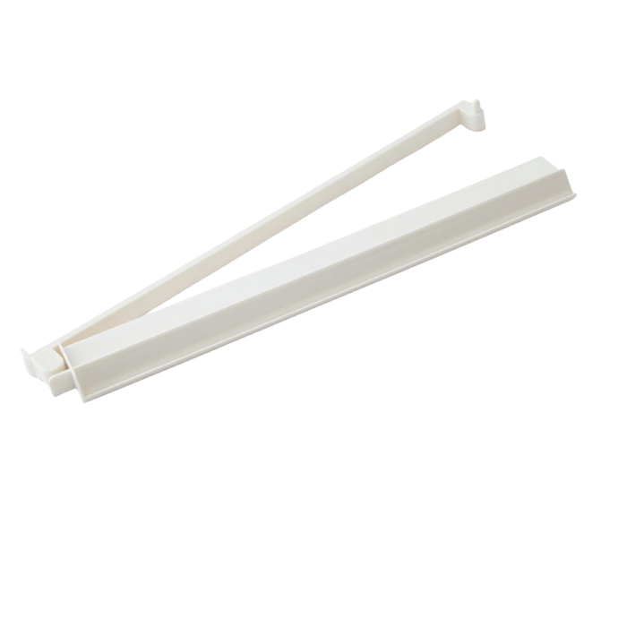 Single (ONE) White Mahjong Rack and Pusher