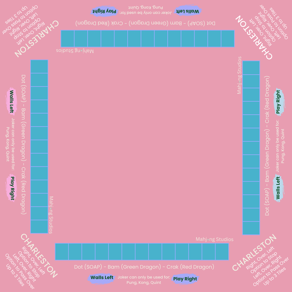 Mahjong Studios - Mahjong Mat